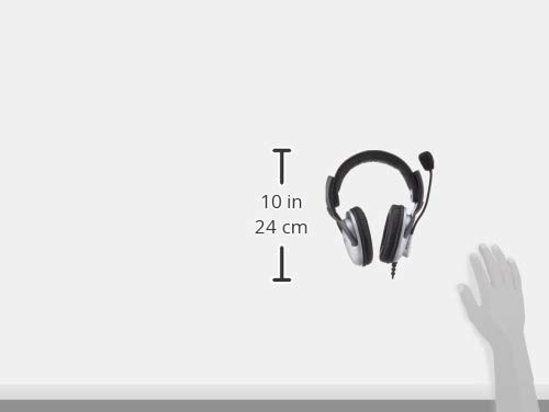 Koss Universal SB45 Over-Ear Gaming Headset Kopfhörer mit Mikrofon - Silber Bild 2