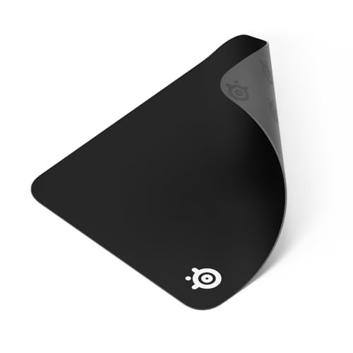 SteelSeries QcK - Gaming-Mauspad - Stoff - Gummiunterseite - Schwarz (320mm x 270mm x 2mm) Bild 1