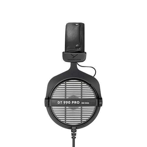 beyerdynamic DT 990 PRO einseitig kabelgebundener Over-Ear-Studiokopfhörer für Mixing, Mastering und Editing mit 250 Ohm. Handmade in Germany Bild 3