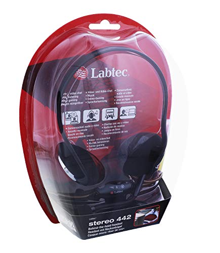 Labtec 981-000083 Stereo 442 Kopfhörer für PC Voice Access Bild 1