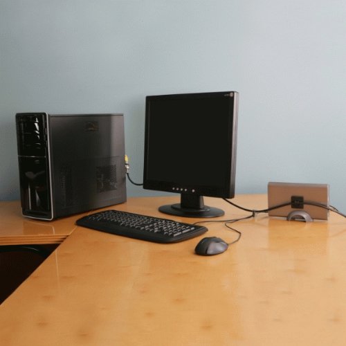 Kensington kabelgebundene ergonomische Mid-Size-Maus, Pro Fit Computermaus mit Kabel für Laptop, Desktop und Gaming, USB 3.0 Verbindung und Scrollrad, Für PC, Mac und Chromebook, Schwarz, K72355EU Bild 2