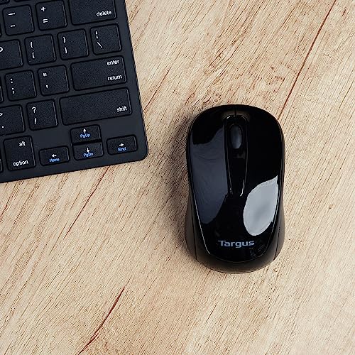 Targus AMW50EU Wireless USB Laptop Blue Trace Mouse - Schwarz Bild 2