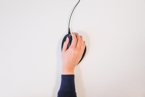 HandshoeMouse Original Wired Medium - Optische Maus - Ergonomisch Design - Rechtshändiger - Mit USB Kabel Bild 6