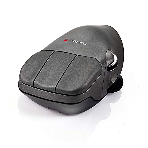 Contour Mouse | Kabelgebunden USB Maus | Kabelmaus für Linkshänder | 5 Programmierbare Tasten | Für Laptop PC Computer Notebook Gaming | Kompatibel mit Windows + Mac | M Bild 1