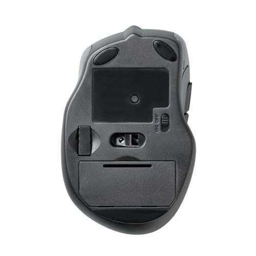 Kensington ProFit Kabellose Maus, Mittlelgroß, Optische 5-Tasten Funkmaus mit ergonomischer Form für Rechtshänder und Plug & Play Betrieb - Kompatibel mit Windows & MacOS, Rot, K72422WW Bild 4