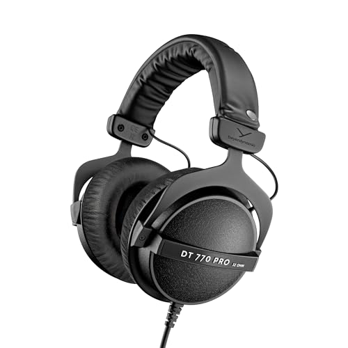beyerdynamic DT 770 PRO 32 Ohm Over‑Ear‑Studiokopfhörer in Schwarz mit geschlossener Bauweise Bild 1