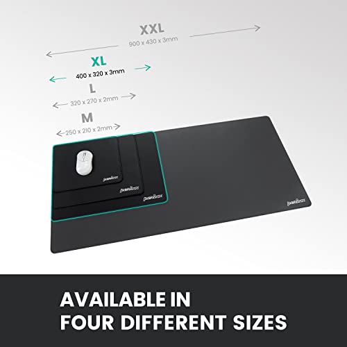 Perixx DX-1000XL Wasserdichte Gaming-Mausmatte mit genähtem Rand, rutschfeste Gummiunterlage für optische Laser-Maus, Größe XL Bild 5