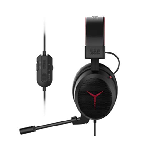 Lenovo Thunder Y480 Gaming Kopfhörer Headset Professionelle Gaming Kopfhörer mit Drahtsteuerung , kompatibel für PC´s Bild 4