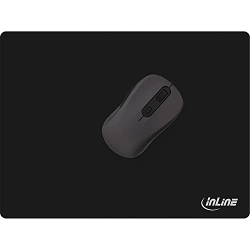InLine 55474 Maus-Pad, Soft Gaming Pad, 350x260x3mm, schwarz Bild 2