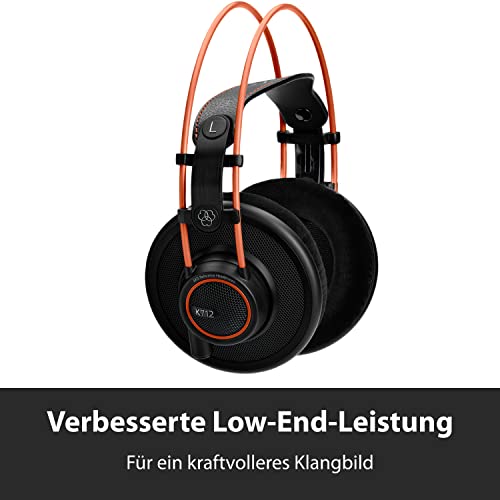 AKG K712PRO Offener Over-Ear-Studiokopfhörer der Premium-Referenzklasse, ausgefeilte offene Technologie, revolutionäre Flachdraht-Schwingspule, breites und weites Klangbild, Komfortables Design Bild 6