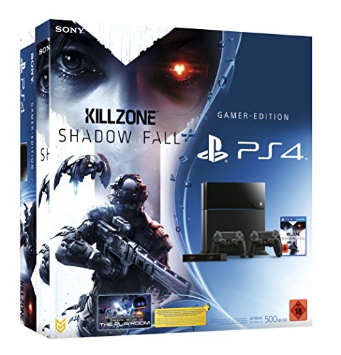 PlayStation 4 - Konsole inkl. Killzone: Shadow Fall + 2 DualShock 4 Wireless Controller + Kamera Bild 1