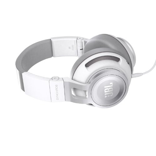 JBL Synchros S500 Over-Ear Kopfhörer mit Apple/Universal Fernbedienung und Mikrofon - Weiß Bild 4