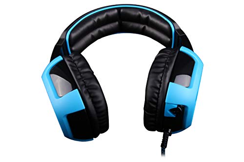 Sades In-Ear-Gaming-Kopfhörer schwarz schwarz/blau Bild 4