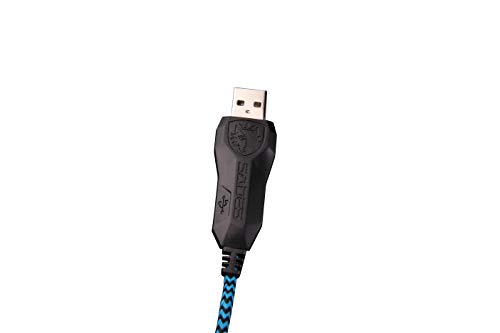 Sades In-Ear-Gaming-Kopfhörer schwarz schwarz/blau Bild 7