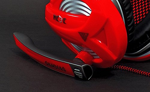 GAMDIAS HEBE Kopfhörer/Virtual 7.1 Gaming Headset, USB, Rot/Schwarz Bild 3