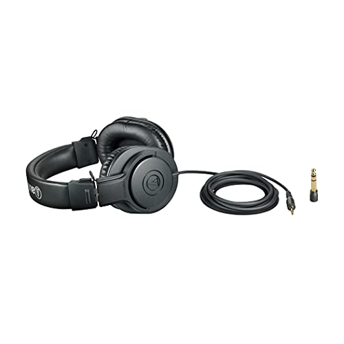 Audio-Technica ATH-M20X Professioneller Monitorkopfhörer Schwarz Bild 3