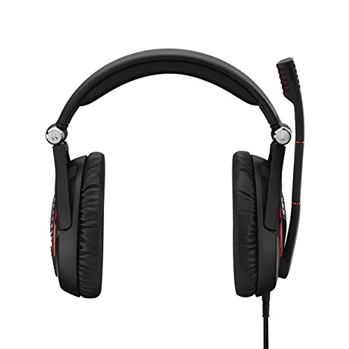 EPOS l Sennheiser Game Zero Geschl. Akustisches Over-Ear Gaming Headset, 3,5-mm-Anschluss - PC Mac PS4 PS5 Xbox Series X Xbox One Switch, Kopfhörer mit Kabel, Flexibler Mikrofonarm mit Stummschaltung Bild 3