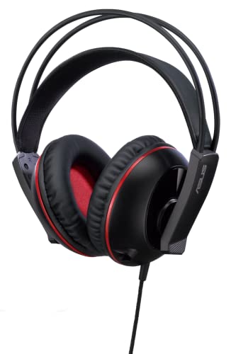 Asus 90YH0061-B1UA00 Cerberus Gaming-Kopfhörer schwarz/rot Bild 2