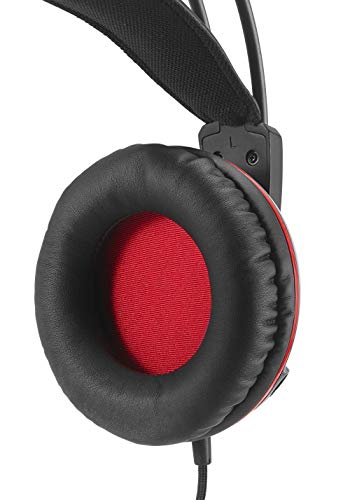 Asus 90YH0061-B1UA00 Cerberus Gaming-Kopfhörer schwarz/rot Bild 5