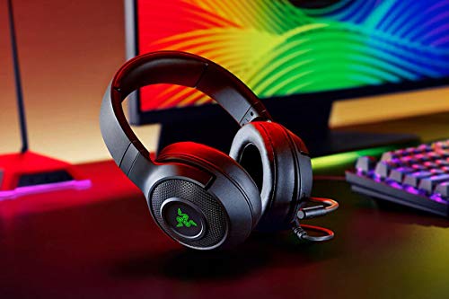 Razer Kraken USB Binaural Head-Band Black Headset – Headsets (PC/Gaming, Binaural, Head-Band, Black, Wired, USB) Bild 5