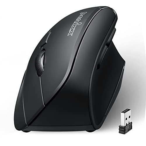 Perixx PERIMICE-715 II Ergonomische Vertikale Maus Kabellos 2,4 GHz Bild 1