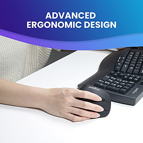 Perixx PERIMICE-715 II Ergonomische Vertikale Maus Kabellos 2,4 GHz Bild 7