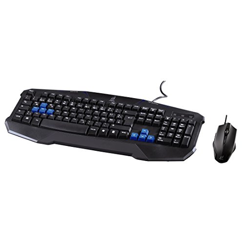 Hama Gaming Starter Tastatur-Maus Set schwarz Bild 1