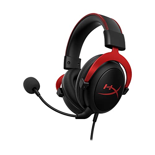 HyperX Cloud II – Gaming Kopfhörer (für PC/PS4/Mac) rot Bild 1