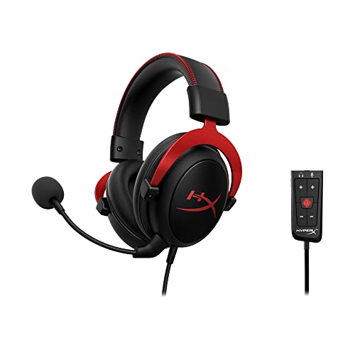 HyperX Cloud II – Gaming Kopfhörer (für PC/PS4/Mac) rot Bild 2