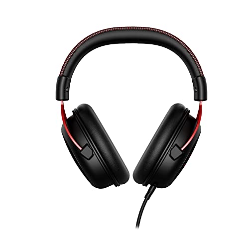 HyperX Cloud II – Gaming Kopfhörer (für PC/PS4/Mac) rot Bild 4