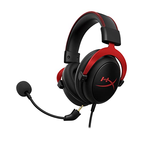 HyperX Cloud II – Gaming Kopfhörer (für PC/PS4/Mac) rot Bild 5