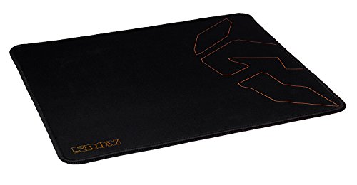 KROM KNOUT SPEED - Gaming Mousepad, Hochleistung für optische/Laser-Maus, Gummiboden, Größe 320x270x3mm, Schwarz Bild 4