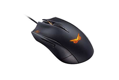 Asus Strix Claw Dark Edition optische Gaming Maus (5000dpi, 1:1 Tracking, DREI programmierbare Tasten) schwarz Bild 2