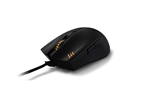 Asus Strix Claw Dark Edition optische Gaming Maus (5000dpi, 1:1 Tracking, DREI programmierbare Tasten) schwarz Bild 3