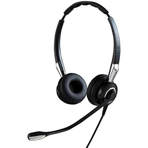 Jabra Biz 2400 II USB-A CC UC On-Ear Stereo Headset - Unified Communications optimierter Noise-Cancelling Kabel-Kopfhörer mit HD Voice und programmierbarer Bedieneinheit Bild 2