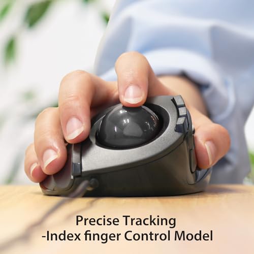 Elecom M-DT2URBK Scroll-Rad, Trackball, PC/Mac, 4-Wege Bild 4