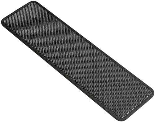 Glorious Gaming Padded Keyboard Wrist Rest (TKL, 17 mm stark) - gesteppte Ränder, glatte Stoffoberfläche, rutschfeste Gummibasis, mittlere Festigkeit, 360 x 100 x 17 mm - Schwarz Bild 4