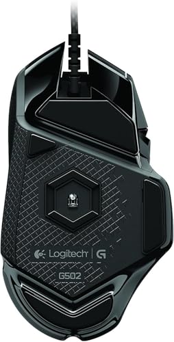 Logitech G502 Proteus Spectrum RGB Tunable Gaming Mouse, 12,000 DPI On-The-Fly DPI Shifting, Personalized Weight and Balance Tuning with (5) 3.6g Weights, 11 Programmable Buttons Bild 3