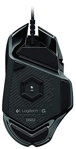 Logitech G502 Proteus Spectrum RGB Tunable Gaming Mouse, 12,000 DPI On-The-Fly DPI Shifting, Personalized Weight and Balance Tuning with (5) 3.6g Weights, 11 Programmable Buttons Bild 7