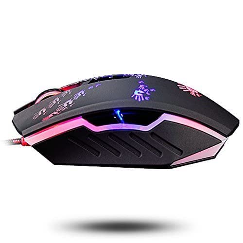 Gaming Mouse, Bloody A60 black Neon Infrared-Micro switch Adjustable 4,000CPI with Advanced weapon tuning & macro setting, Light Strike Fastest Response Less than 1ms, Fastest Response PC Game Mouse by BLOODY Bild 6