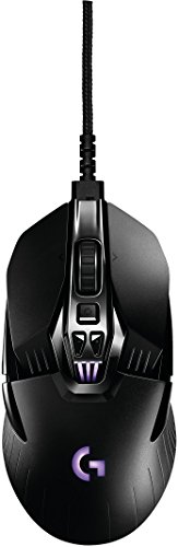Logitech G900 Chaos Spectrum Wireless Gaming Maus, Kabellose 2.4GHz Verbindung mit USB-Empfänger, 12000 DPI Sensor, RGB-Beleuchtung, 6 Programmierbare Tasten, PC/Mac - Schwarz, Englische Verpackung Bild 3