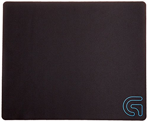 Logitech G240 Gaming-Mauspad aus Stoff, 340x280 mm, 1mm flaches Profil, Geringe Oberflächenreibung, Gleichmäßige Oberflächenstruktur, Gummiunterlage, Zusammenrollbar - Schwarz Bild 2