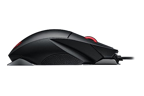 Asus 90MP00A1-B0UA00 RF Kabellos und USB Laser 8200DPI rechts Maus schwarz Bild 3