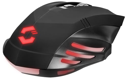 Speedlink FORTUS Gaming Maus Wireless - Kabellose Gaming-Maus mit 5 Tasten und LED-Beleuchtung, schwarz Bild 3