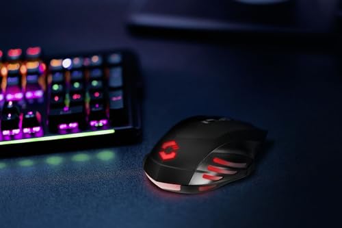 Speedlink FORTUS Gaming Maus Wireless - Kabellose Gaming-Maus mit 5 Tasten und LED-Beleuchtung, schwarz Bild 5