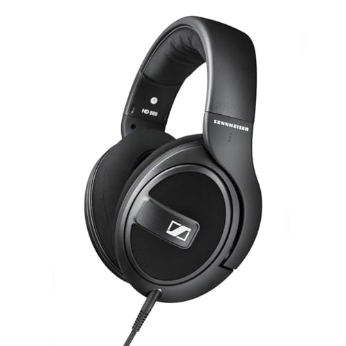 Sennheiser HD 569 Around-Ear-Kopfhörer mit geschlossener Rückseite, Schwarz Bild 1
