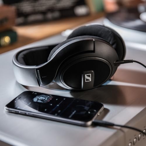 Sennheiser HD 569 Around-Ear-Kopfhörer mit geschlossener Rückseite, Schwarz Bild 5