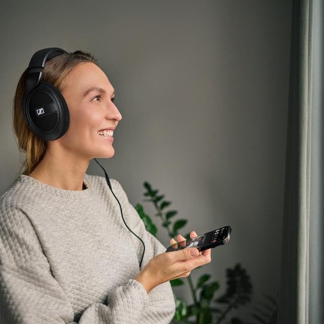Sennheiser HD 569 Around-Ear-Kopfhörer mit geschlossener Rückseite, Schwarz Bild 6