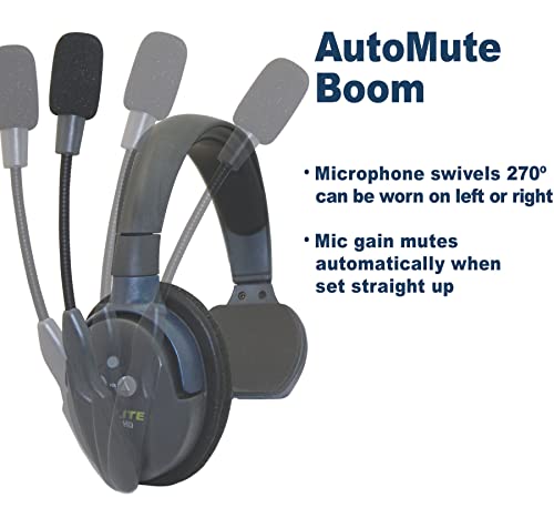 Eartec UL3S Ultralite Full Duplex Wireless Headset Kommunikation für 3 Benutzer - 3 Einzelohr-Headsets Bild 3