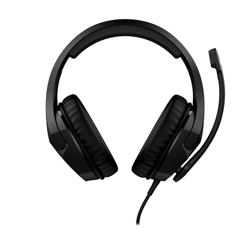 HyperX Cloud Stinger Gaming-Headset mit Kabel, DTS Headphone, Spatial Audio, 53-mm-Treiber, Memory Foam, 7.1 Surround-Sound, Flip-to-Mute-Mikrofon, USB- und 3,5-mm-Anschluss, Schwarz Bild 2